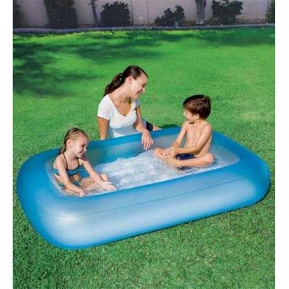Bestway 51115 Renkli Şişme Taban Çocuk Havuzu 165X104X25 Cm