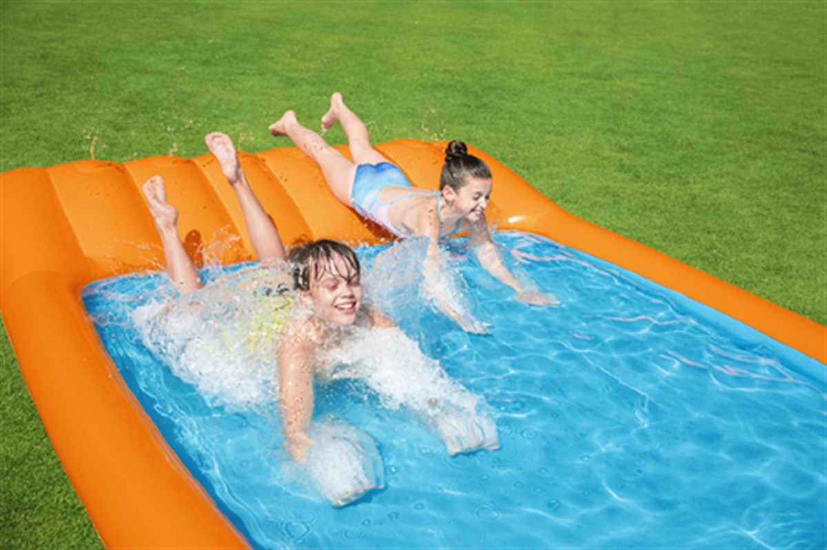 Bestway 53080 Su Kaydırağı Oyun Havuzu 341 X 213 X 38 Cm