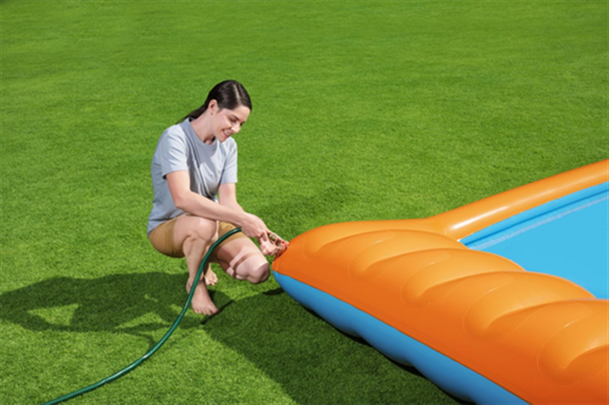 Bestway 53080 Su Kaydırağı Oyun Havuzu 341 X 213 X 38 Cm