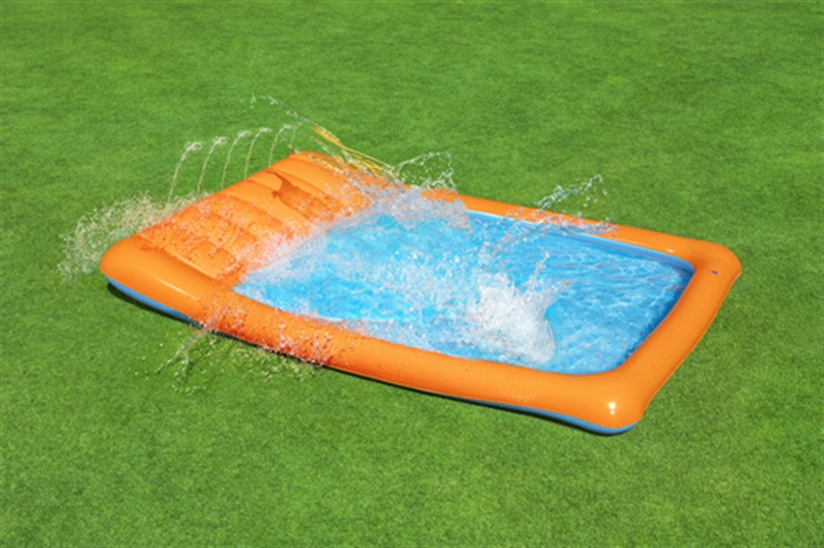 Bestway 53080 Su Kaydırağı Oyun Havuzu 341 X 213 X 38 Cm