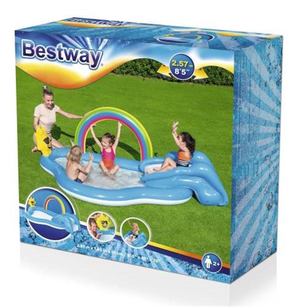 Bestway 53092 Kaydıraklı Fıskiyeli Şişme Havuz