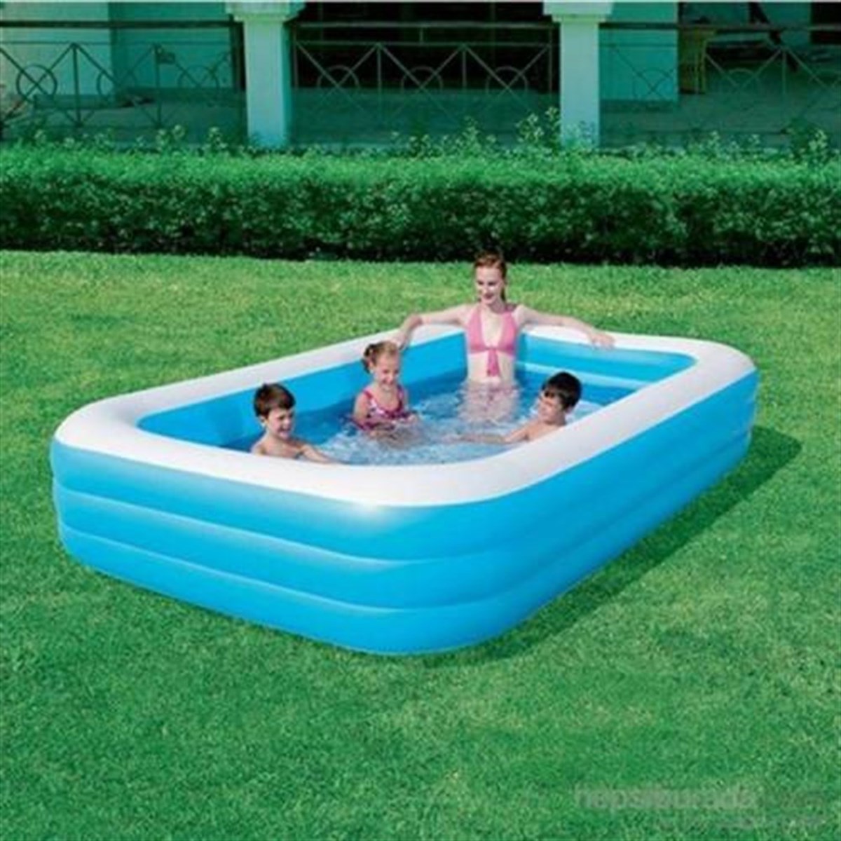 Bestway 54009 Jumbo Boy Şişme Aile Havuzu 305X183X56 Cm