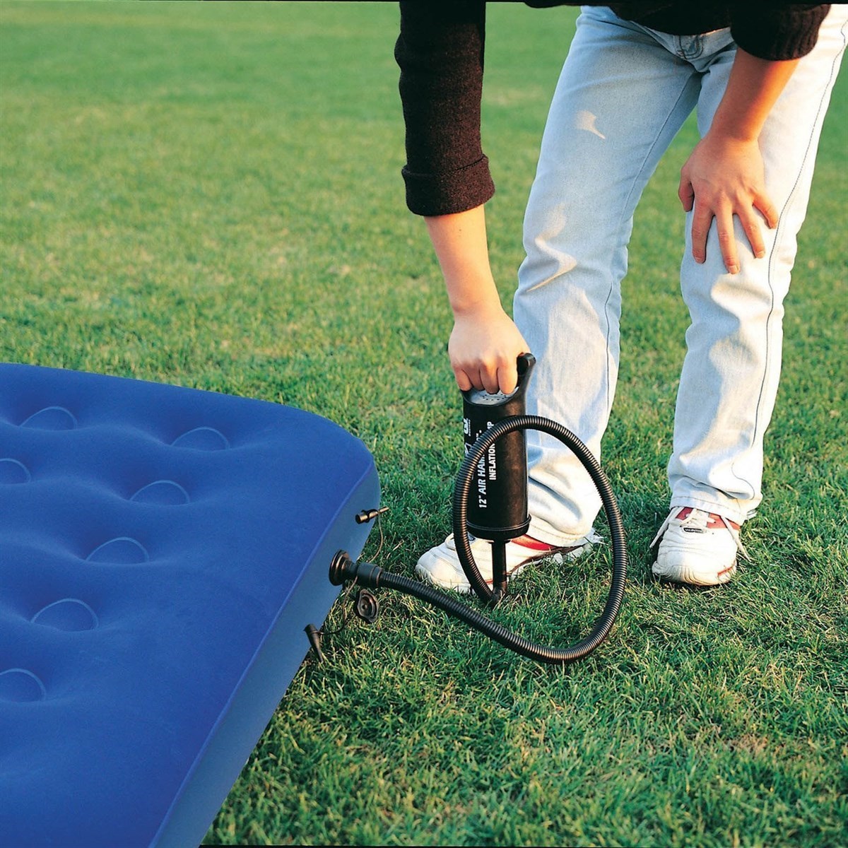 Bestway 62002 Çift Fonksiyonlu 30 Cm Şişirme Pompası