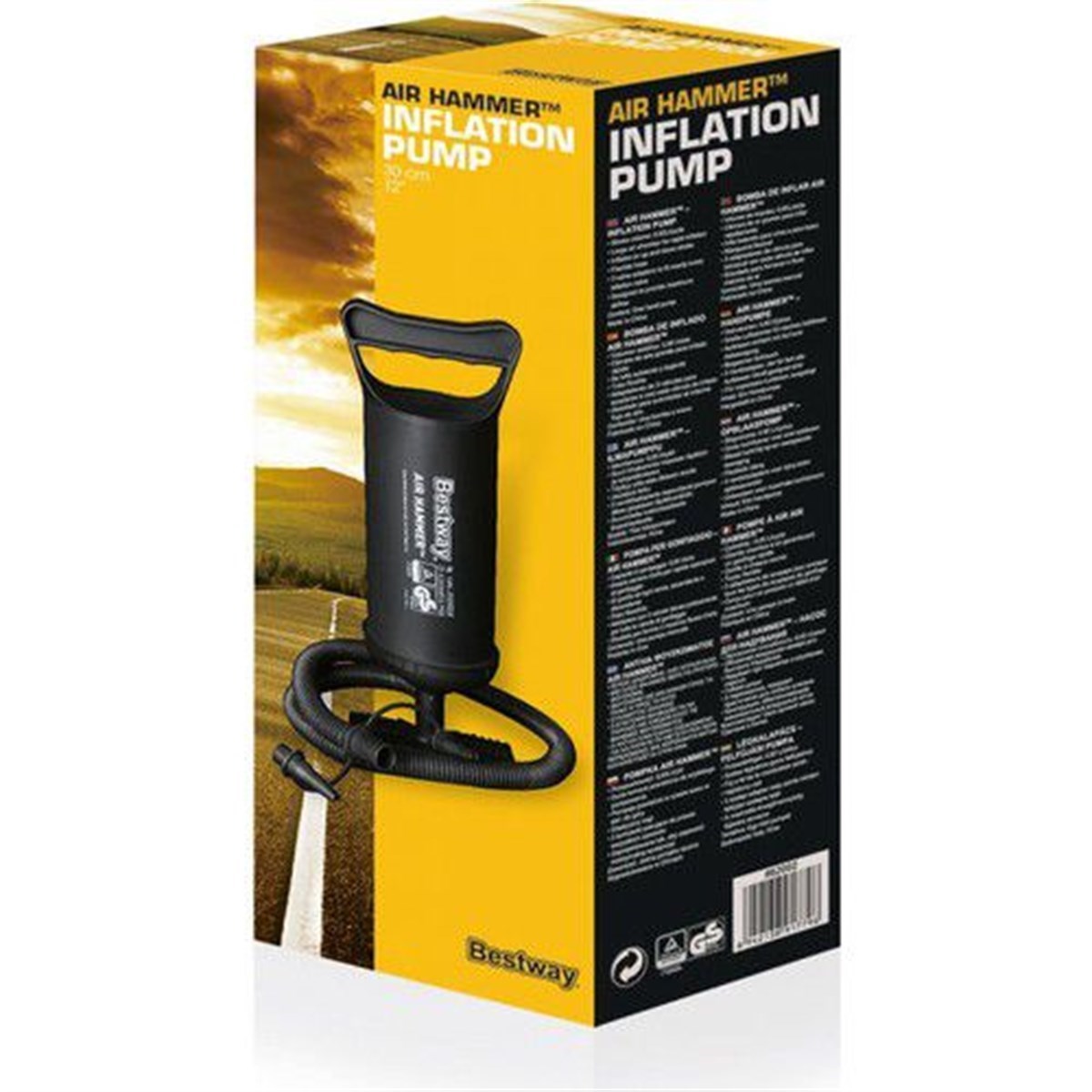 Bestway 62002 Çift Fonksiyonlu 30 Cm Şişirme Pompası