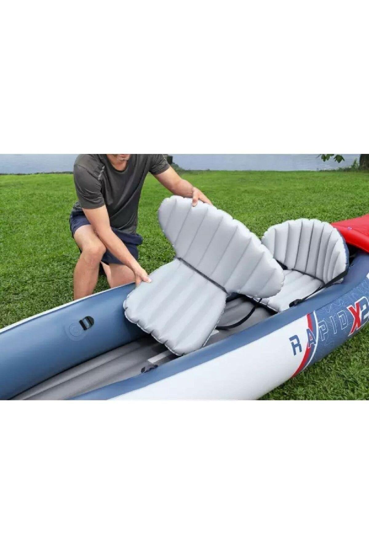 Bestway 65077 Çift Kişilik Şişme Kano 321x88 Cm