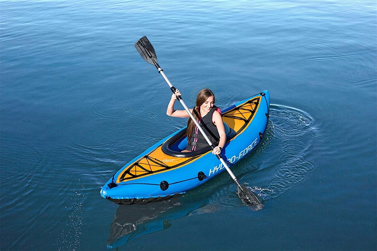 Bestway 65115 Hydro-Force Tek Kişilik Şişme Kano 275 x 81 x 45 cm