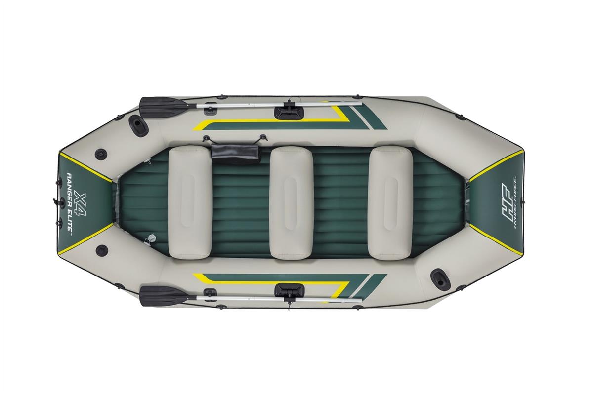 Bestway 65157 Ranger Elite X4 Şişme Bot Set 320  X 148 Cm 500 Kg Taşıma Kapasiteli