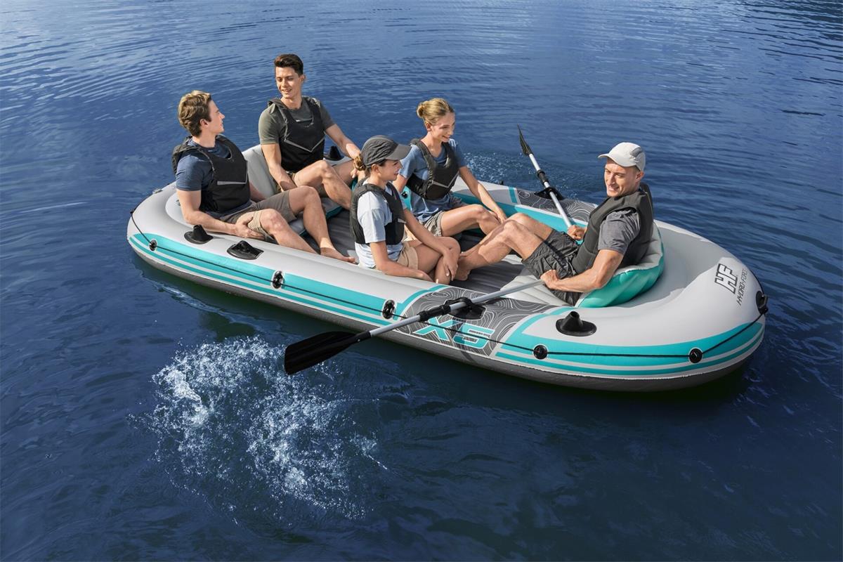 Bestway 65159 Adventure Elite X5 Şişme Bot Set 364 X 166 Cm 600 Kg Taşıma Kapasiteli