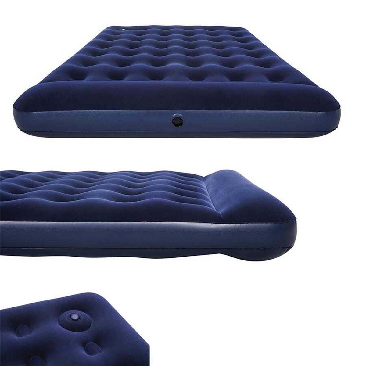 Bestway 67226 Ayak Basma Pompalı Çift Kişilik Battal Boy Şişme Yatak