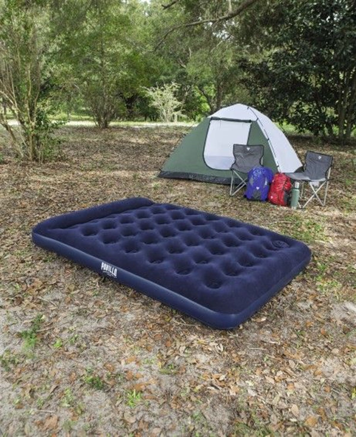 Bestway 67226 Ayak Basma Pompalı Çift Kişilik Battal Boy Şişme Yatak