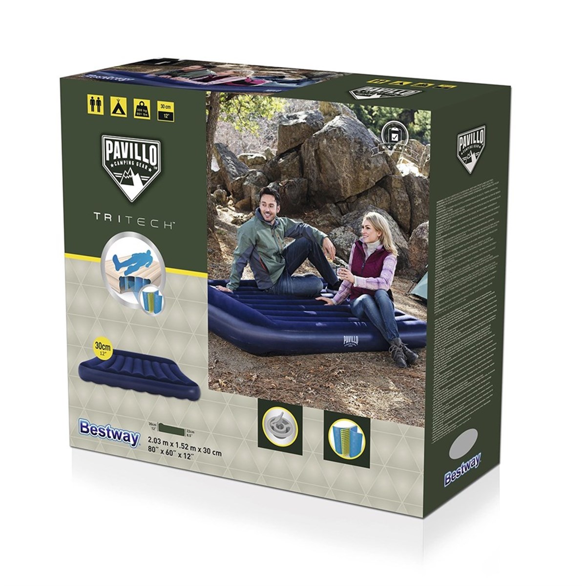 Bestway 67682 Pavillo Çift Kişilik Şişme Yatak