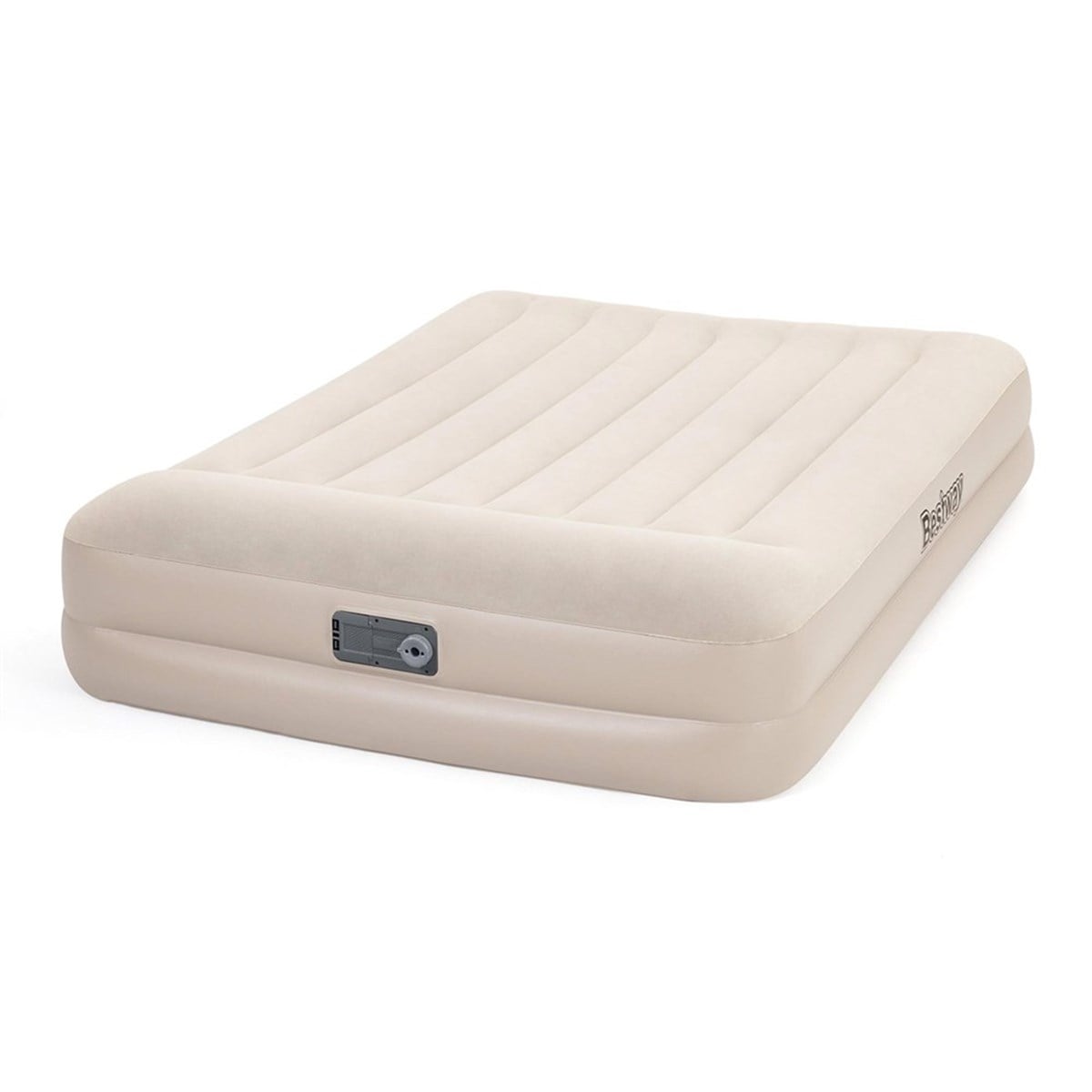 Bestway 67696 Çift Kişilik Pillow Şişme Yatak Bej