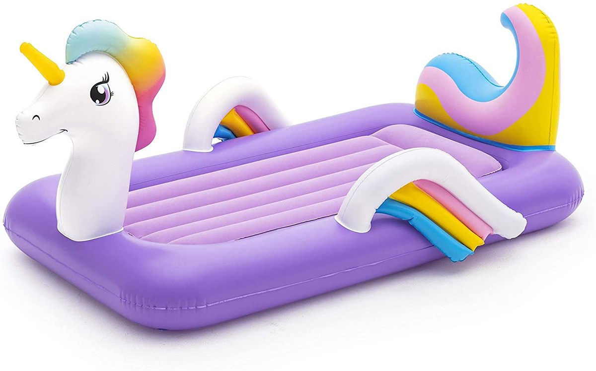 Bestway 67713 Unicorn Temalı Şişme Çocuk Yatağı