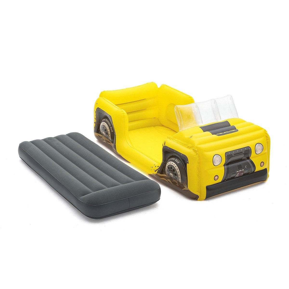 Bestway 67714 4X4 Jeep Temalı Şişme Çocuk Yatağı