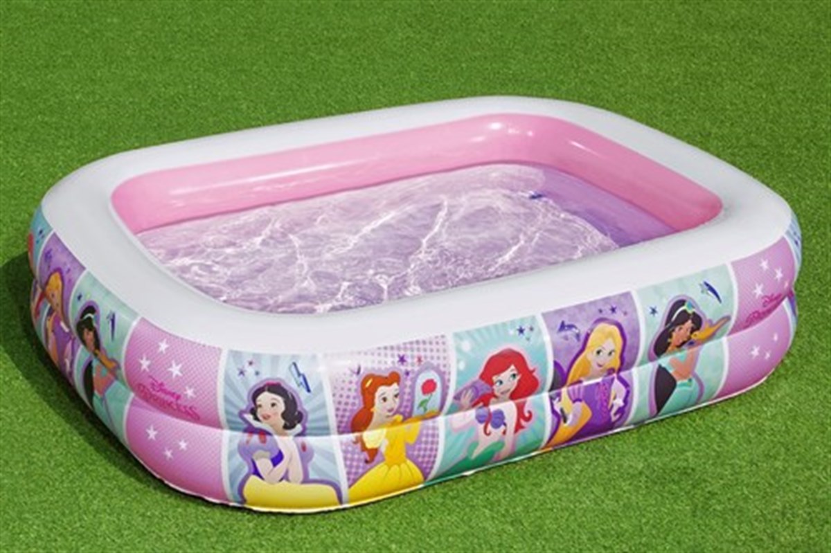 Bestway 91056 Disney Lisanslı  Prenses Aile Havuzu 201X150X51 Cm