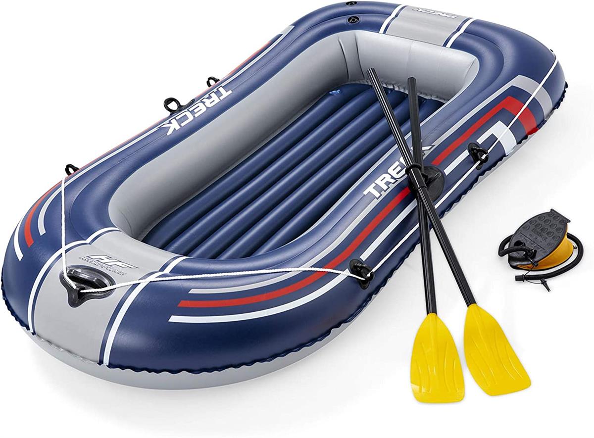 Bestway HYDRO-FORCE 61083 2 Kişilik Şişme Tabanlı Bot Set 234X135cm