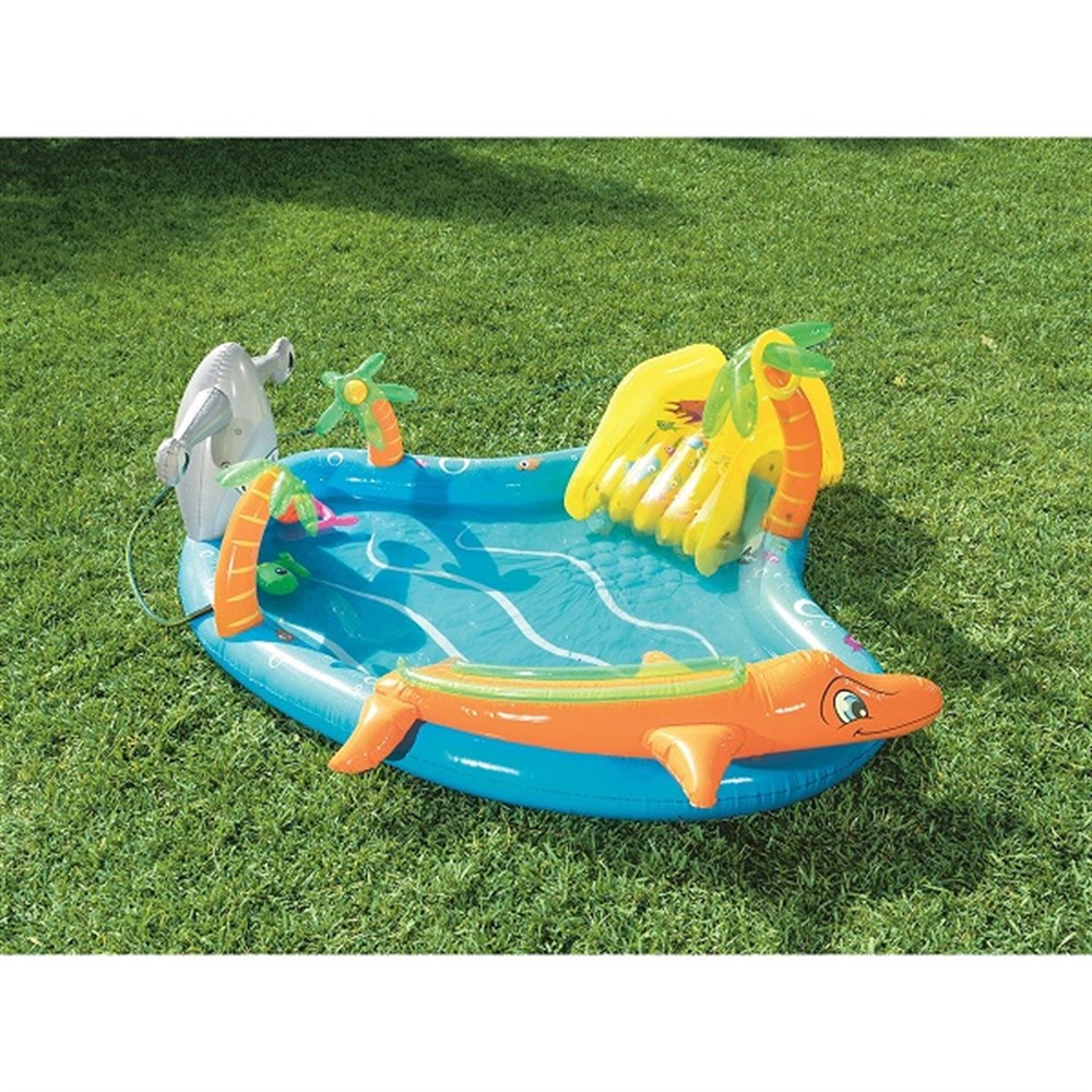 Bestway Kaydıraklı Fiskiyeli Şişme Havuz 53067