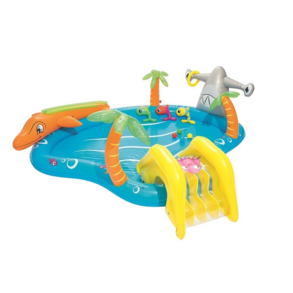 Bestway Kaydıraklı Fiskiyeli Şişme Havuz 53067