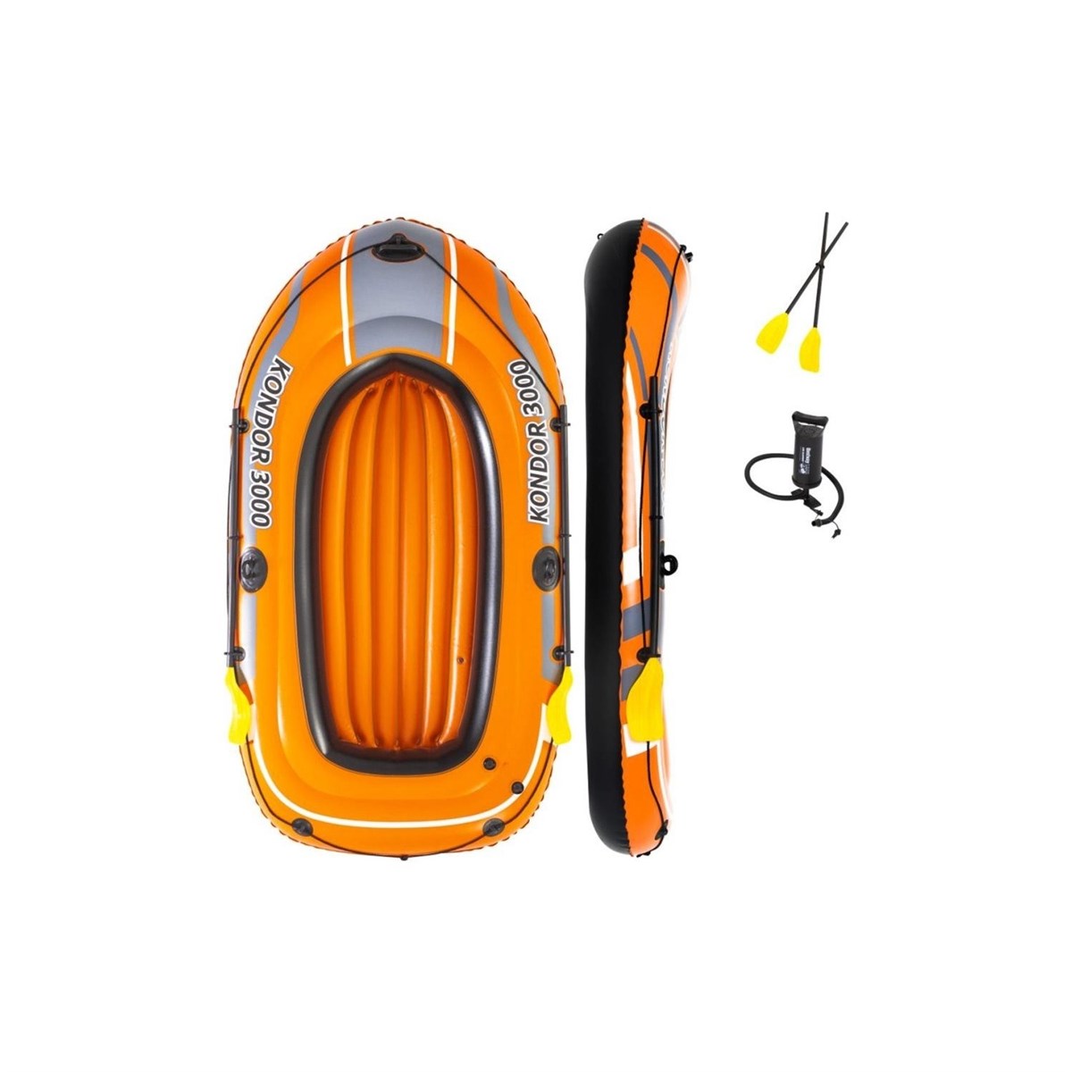 Bestway Kondor 3000 Şişme Taban Bot Set 220X141X Cm 