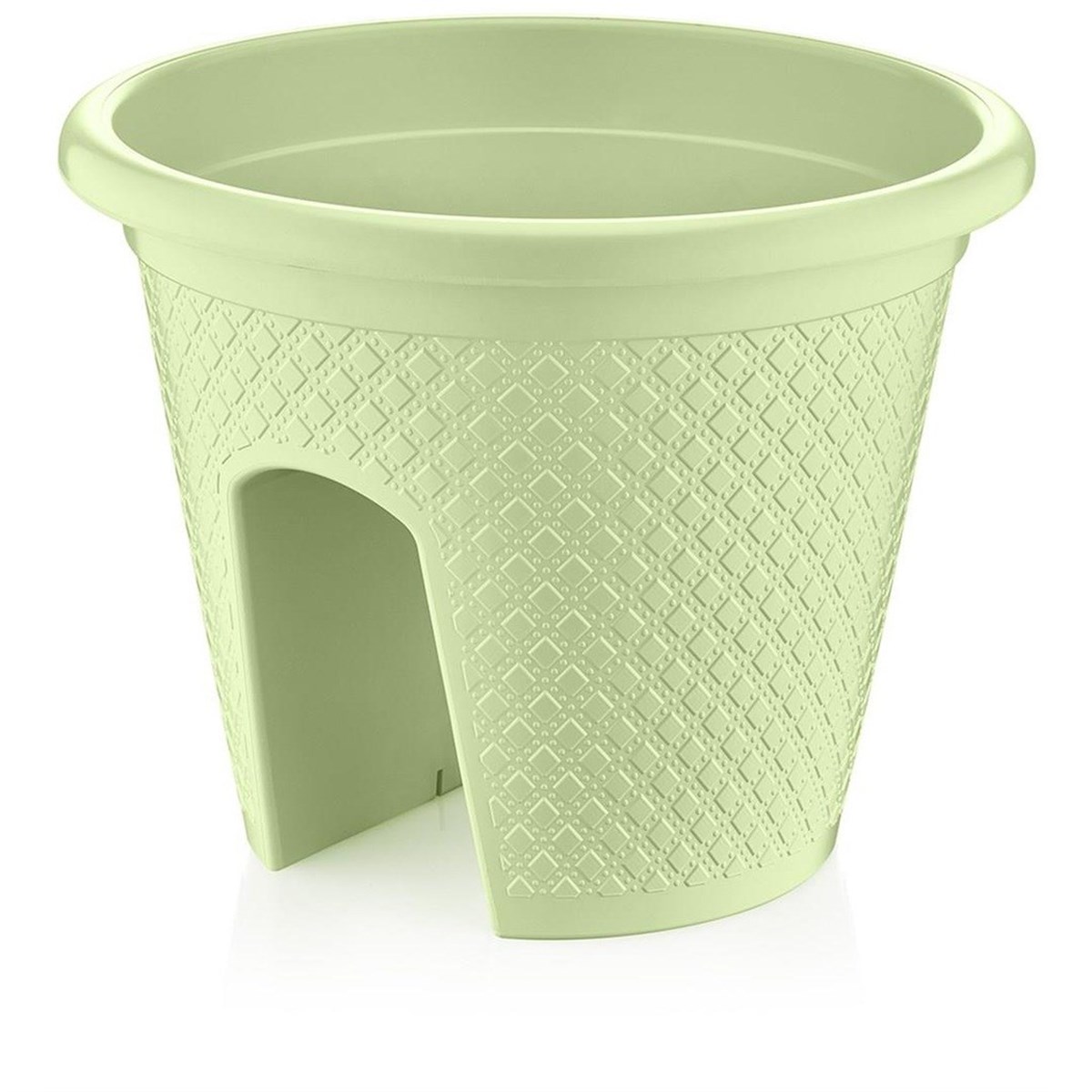 Bodrum Balkon Saksısı Köprü Saksısı 6.8 Litre 2 Adet