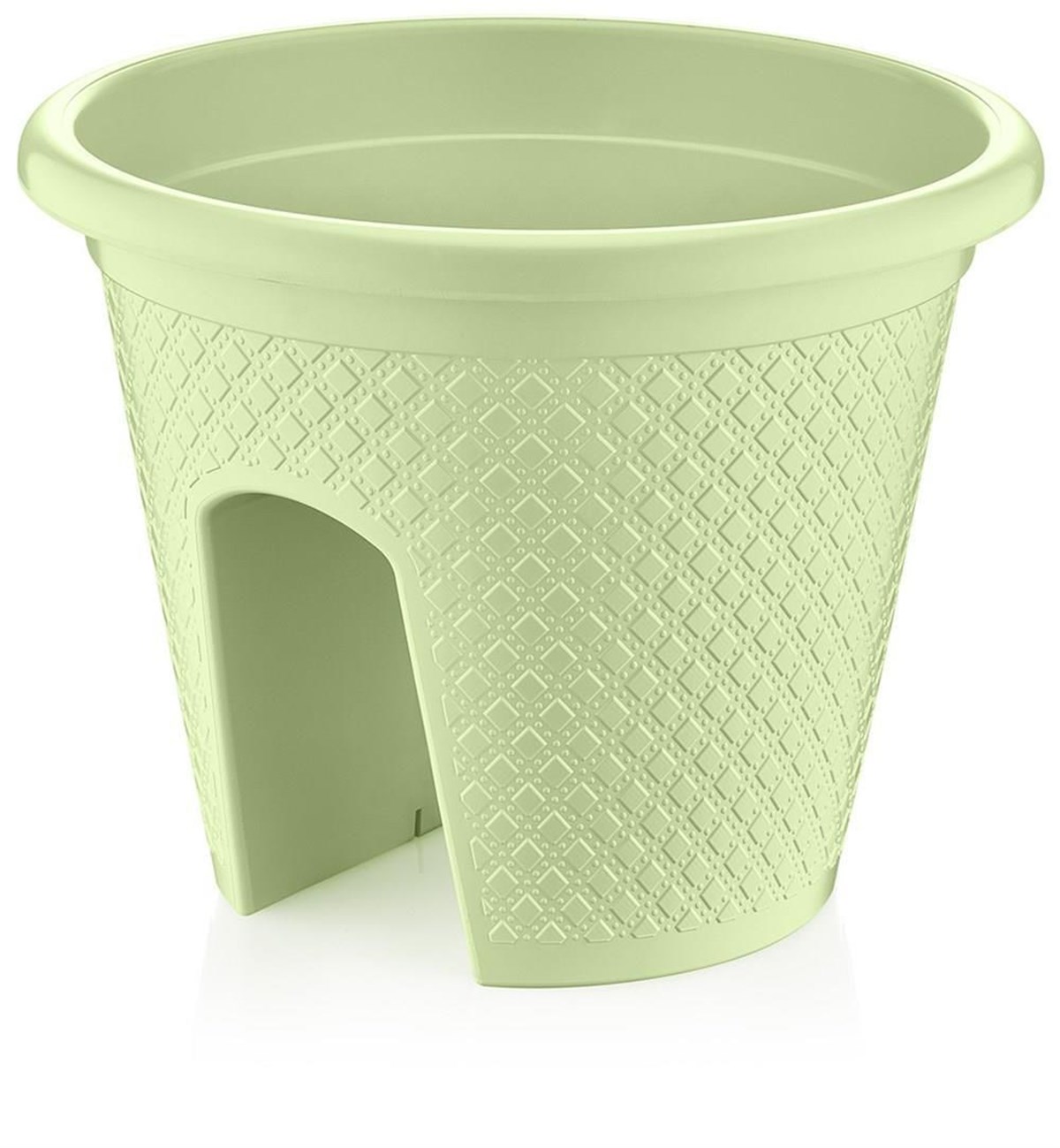 Bodrum Balkon Saksısı Köprü Saksısı 6.8 Litre 4 Adet