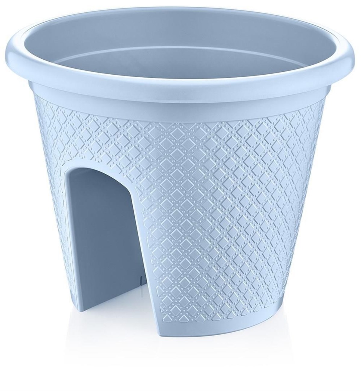 Bodrum Balkon Saksısı Köprü Saksısı 6.8 Litre 4 Adet