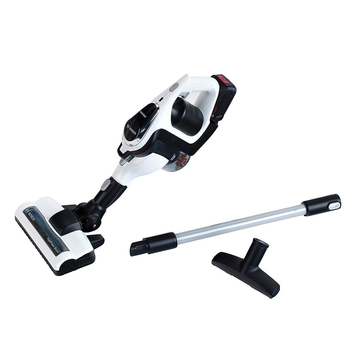 Bosch Oyuncak Sesli Işıklı Beyaz Elektrik Süpürgesi