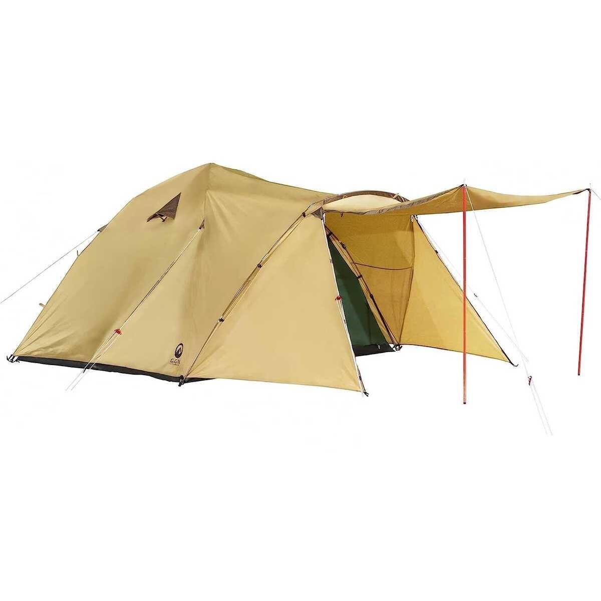 BreezeTime GoGoNature D6 Otomatik Çadır-BEJ YEŞİL