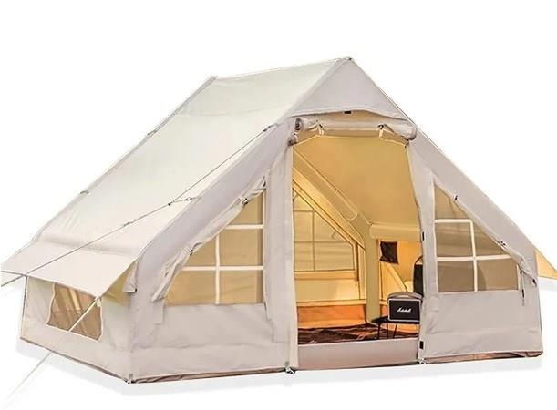 Çatı Tipi 5 Kişilik Şişme Kamp Çadırı 300x210x190cm Şişme Çadır