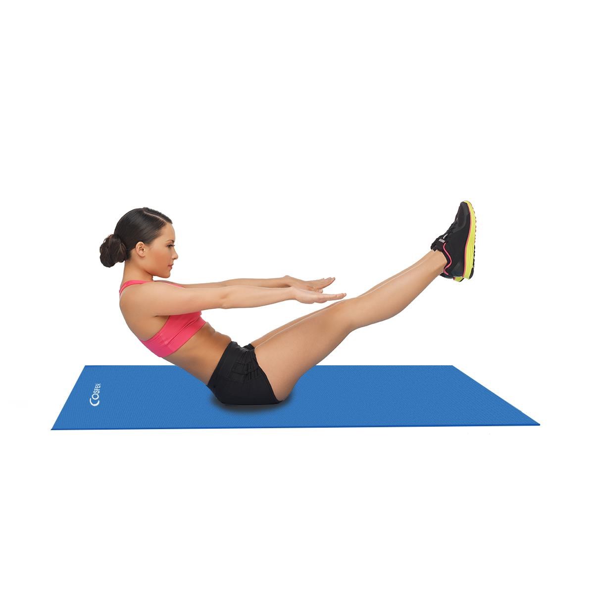 Cosfer 8Li Pilates Seti Top Mat Çember Bant Dambıl Pompa Atlama İpi
