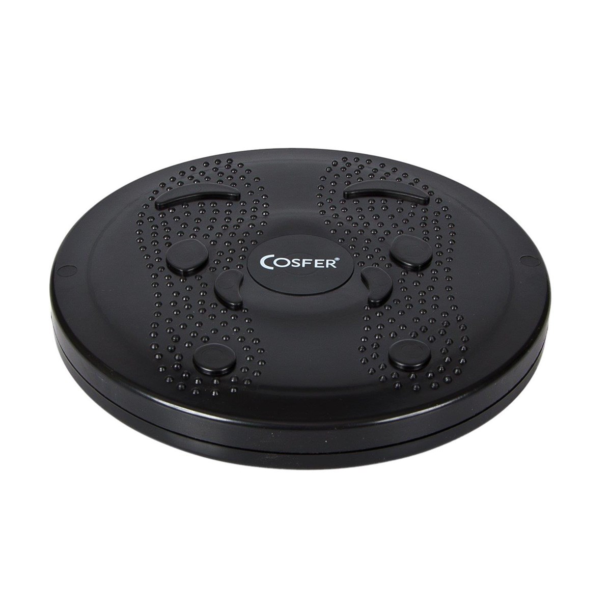 Cosfer CSF1434S Twister Disc - Siyah Bel Kalça Egzersiz Aleti