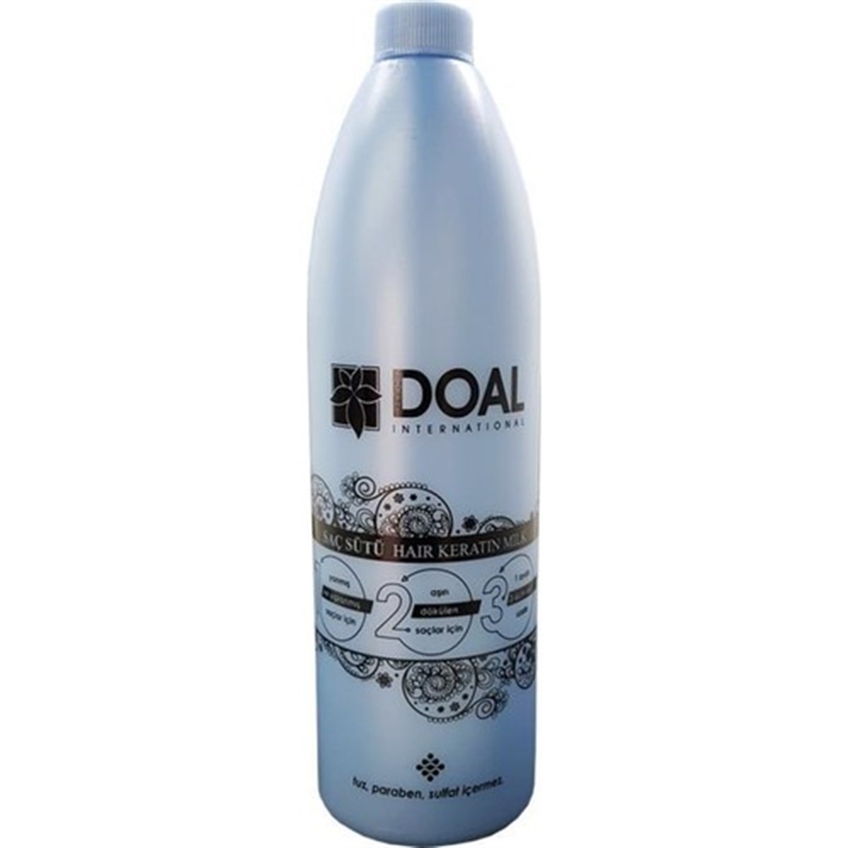 Doal Keratin Saç Bakım Sütü Mavi Şişe 1000 ml