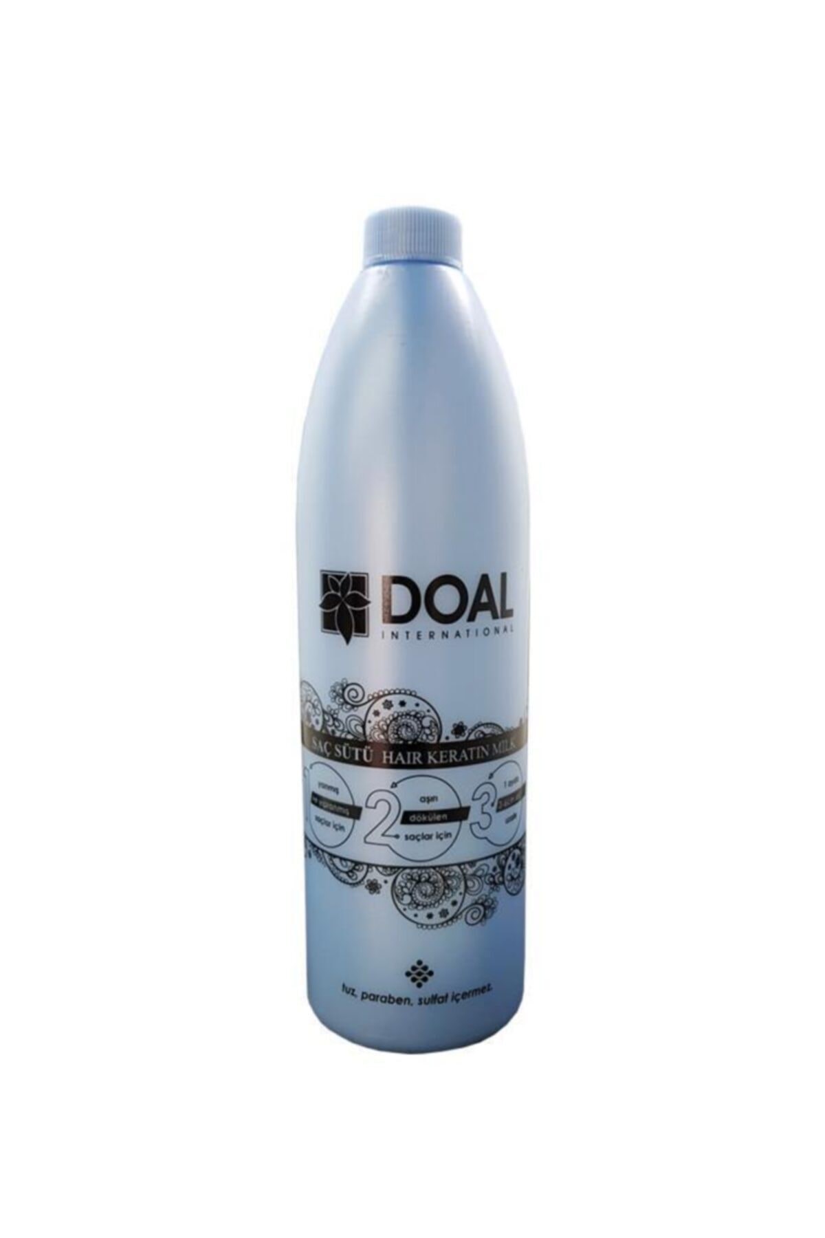 Doal Keratin Saç Bakım Sütü Mavi Şişe 1000 ml