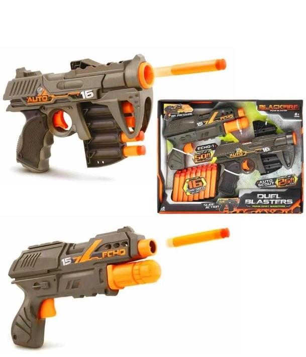 Dual Blasters Sünger Mermi Atan 2li Tabanca Seti