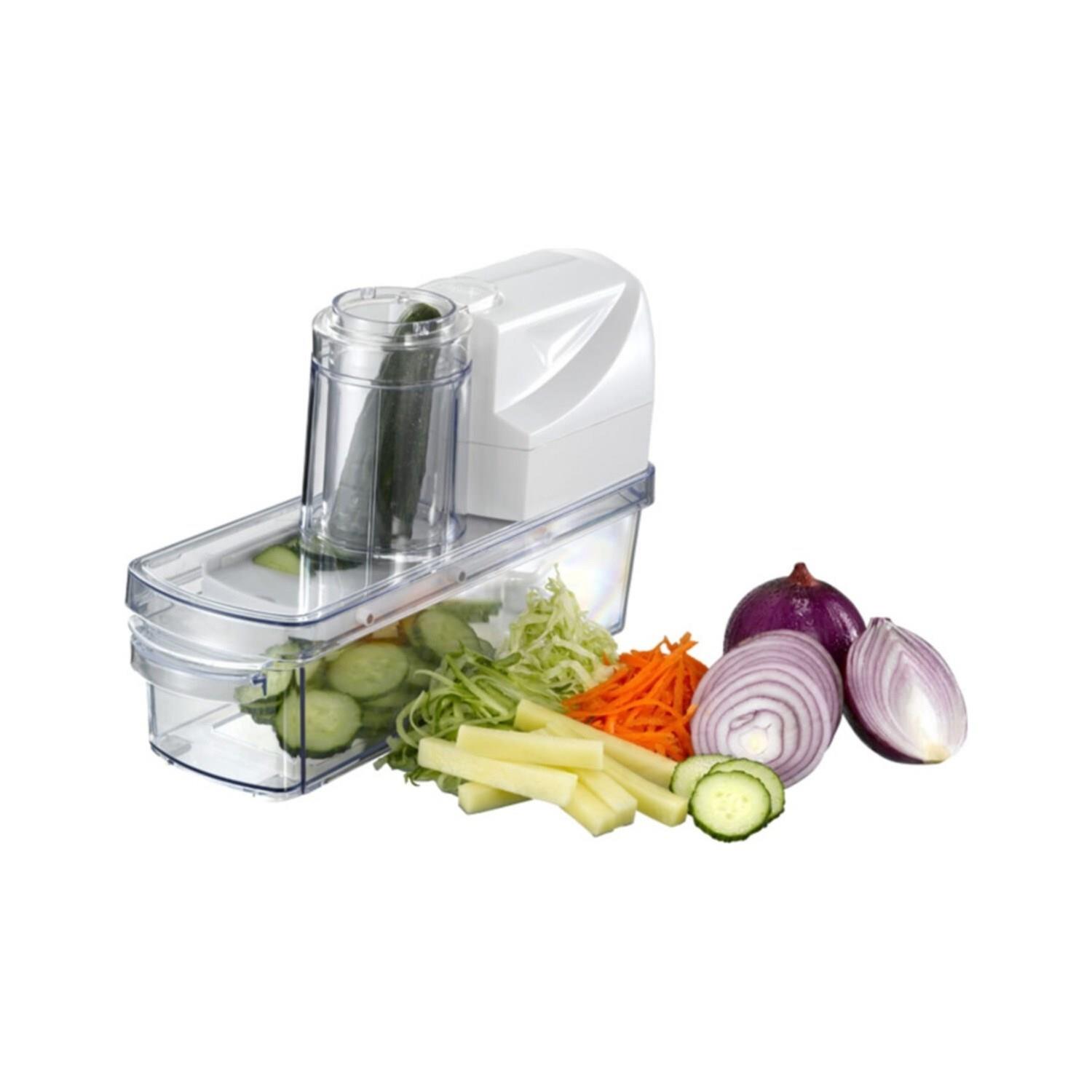 Elektrikli Çok Fonksiyonlu Sebze Dilimleyici - Kesici - Doğrayıcı Mutfak Robotu