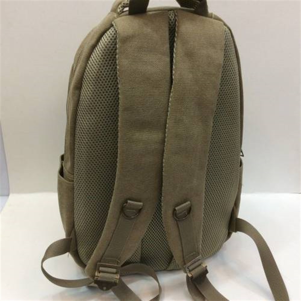 Escape 307 Laptop Bölmeli Canvas Kumaş Sırt Çantası Bej