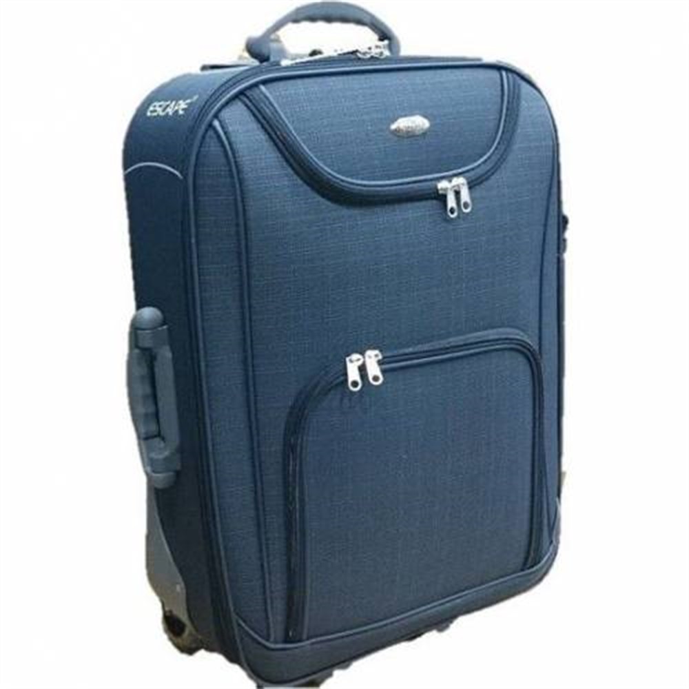 Escape 3lü Valiz Seti Havlu Kumaş Slikon Tekerlek