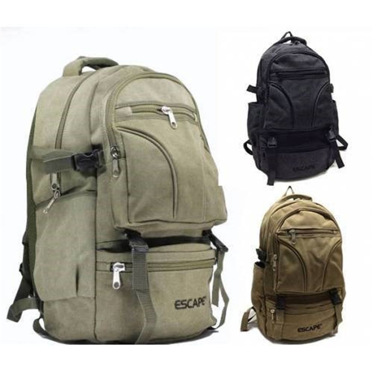 Escape 501 Canvas Dağcı Sırt Çantası 1. Kalite Çanta 50 Litre