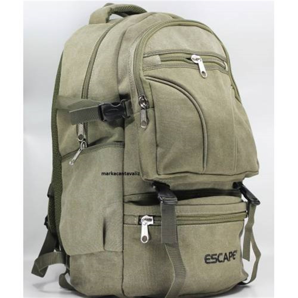 Escape 501 Canvas Kumaş Hafif Dağcı Sırt Çantası Bej