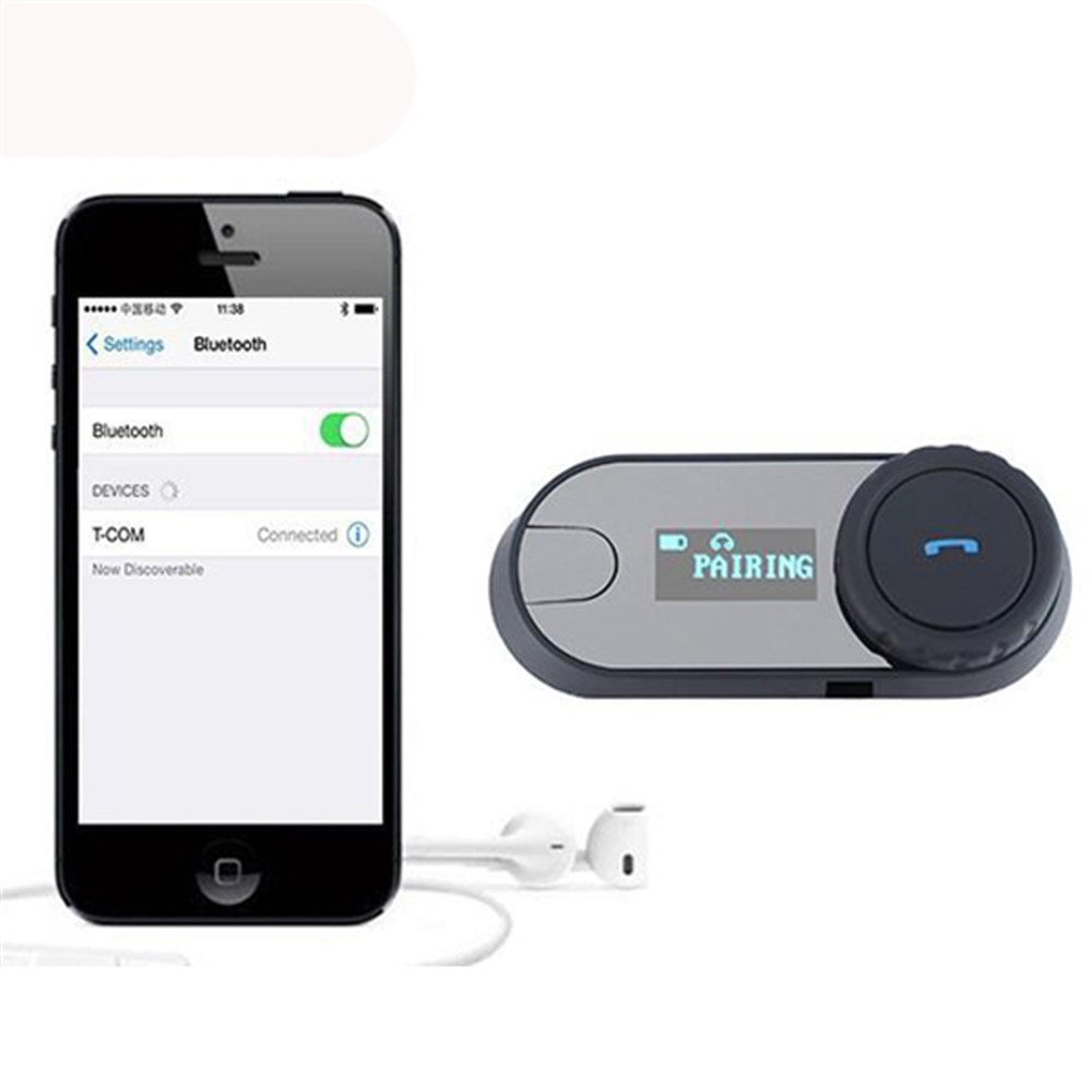 Freedconn T-Com Sc Ekranlı Bluetooth İnterkom Motosiklet Kask Kulaklığı