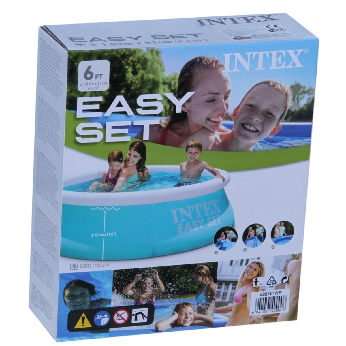 İntex 28101 Kolay Kurulum Şişme Havuz 183X51 Cm Pompa Hediyeli