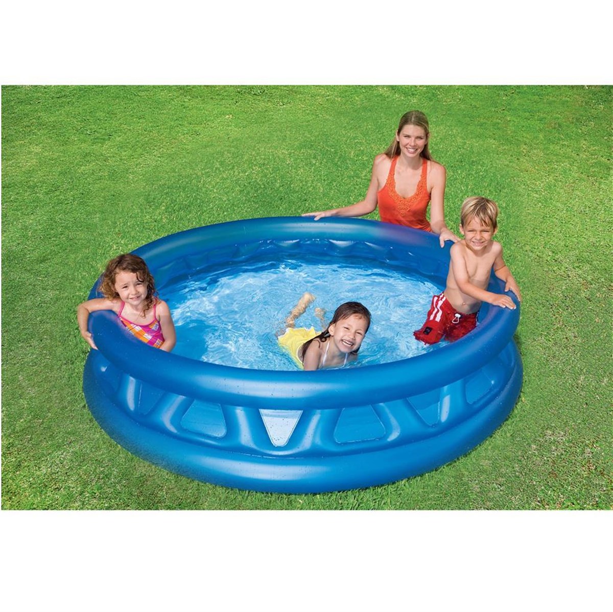 İntex 58431 Kolezyum Oval Şişme Havuz 188X46 Cm Aile Havuzu
