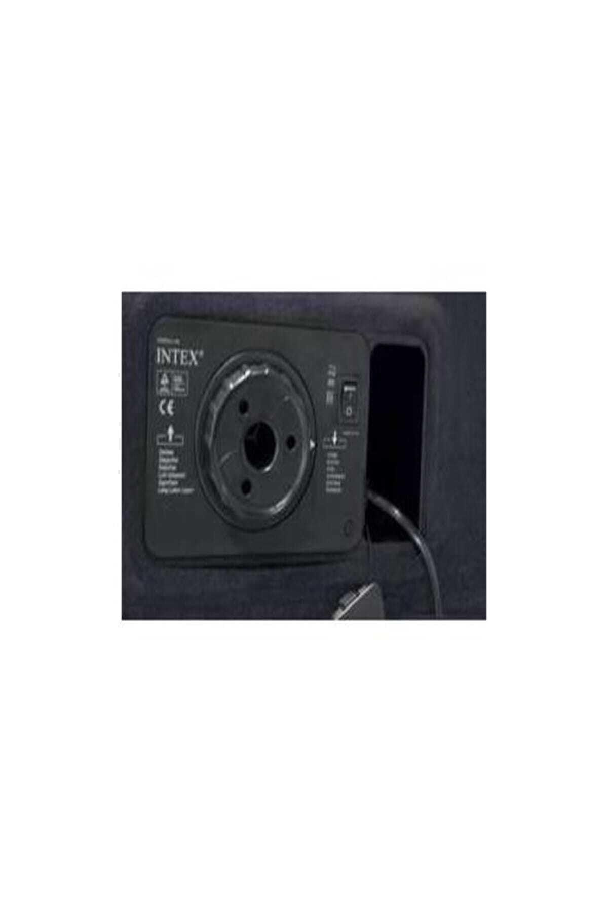 İntex 64136 Çift Kişilik Elektirikli Pompalı Queen Deluxe Şişme Yatak