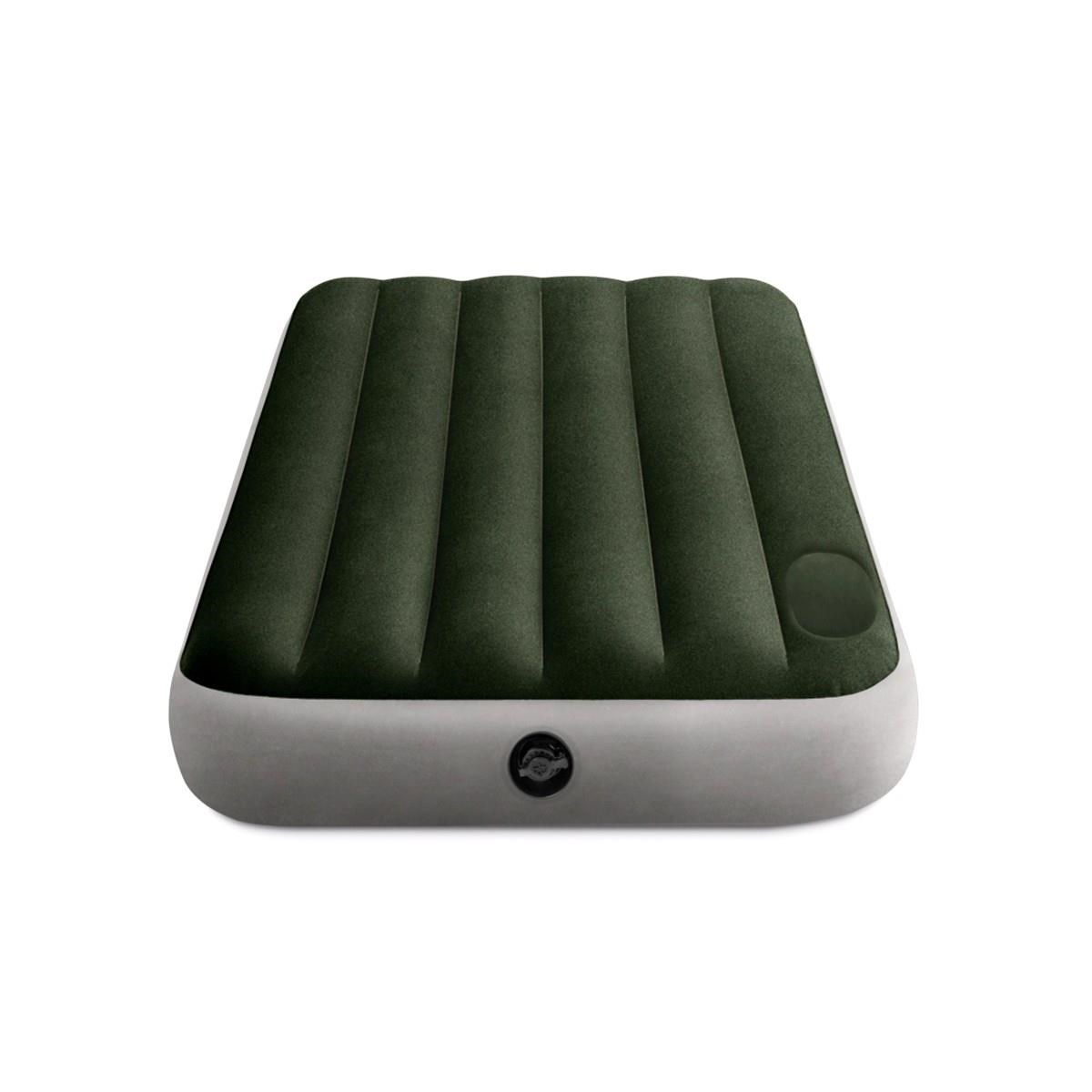 intex 64761 Şişme Yatak Ayak Pompalı Kamp Yatağı 99x191x25 Cm
