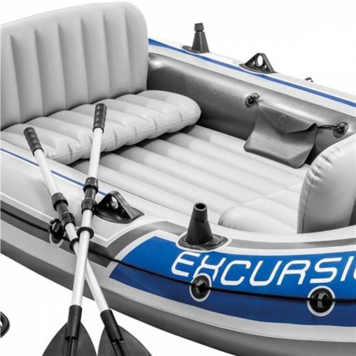 İntex Excursion 4 Şişme Bot Set 500Kg 315x165x43 cm. (Kürek Ve Pompa)