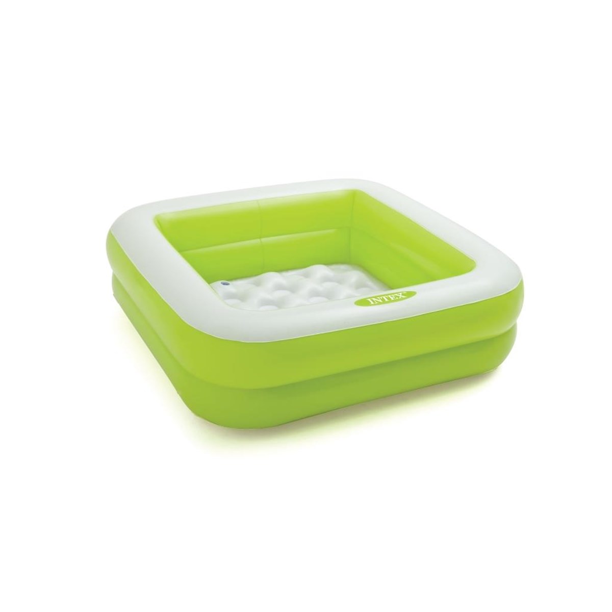 İntex Mini Kare Bebek Havuzu 85x85x23 cm. Şişme Taban