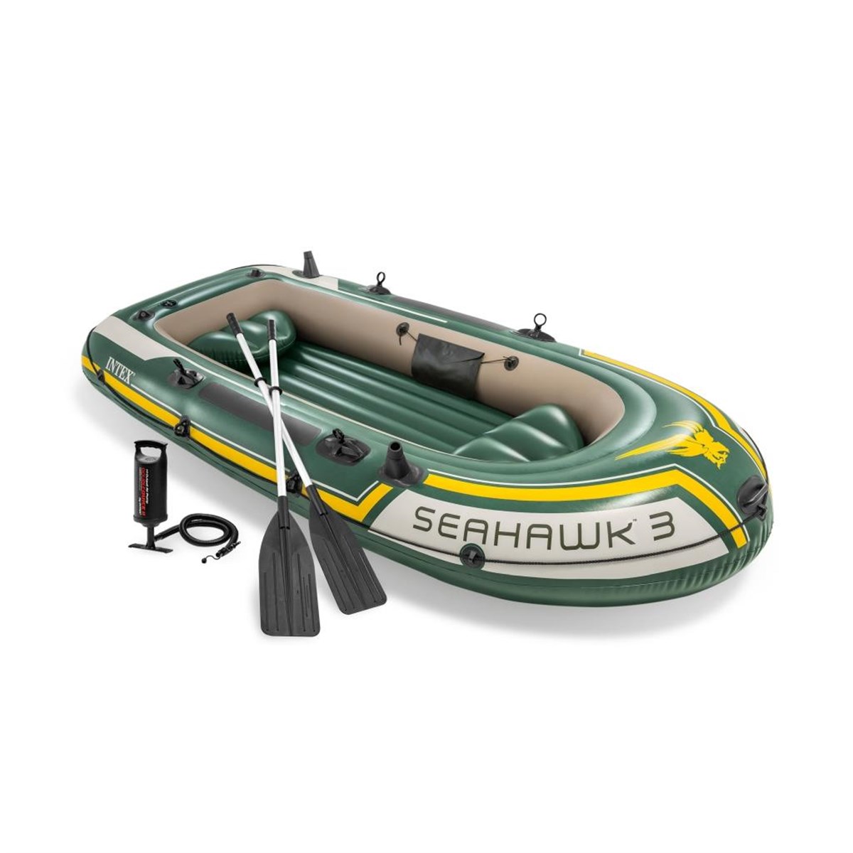 İntex Seahawk 3 Bot Set 360Kg 295x137x43 cm. Şişme Bot