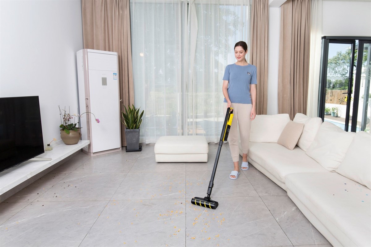 Karcher Vc 4s Plus Kablosuz Şarjlı Toz Torbasız Elektrikli Süpürge Turbo Başlık