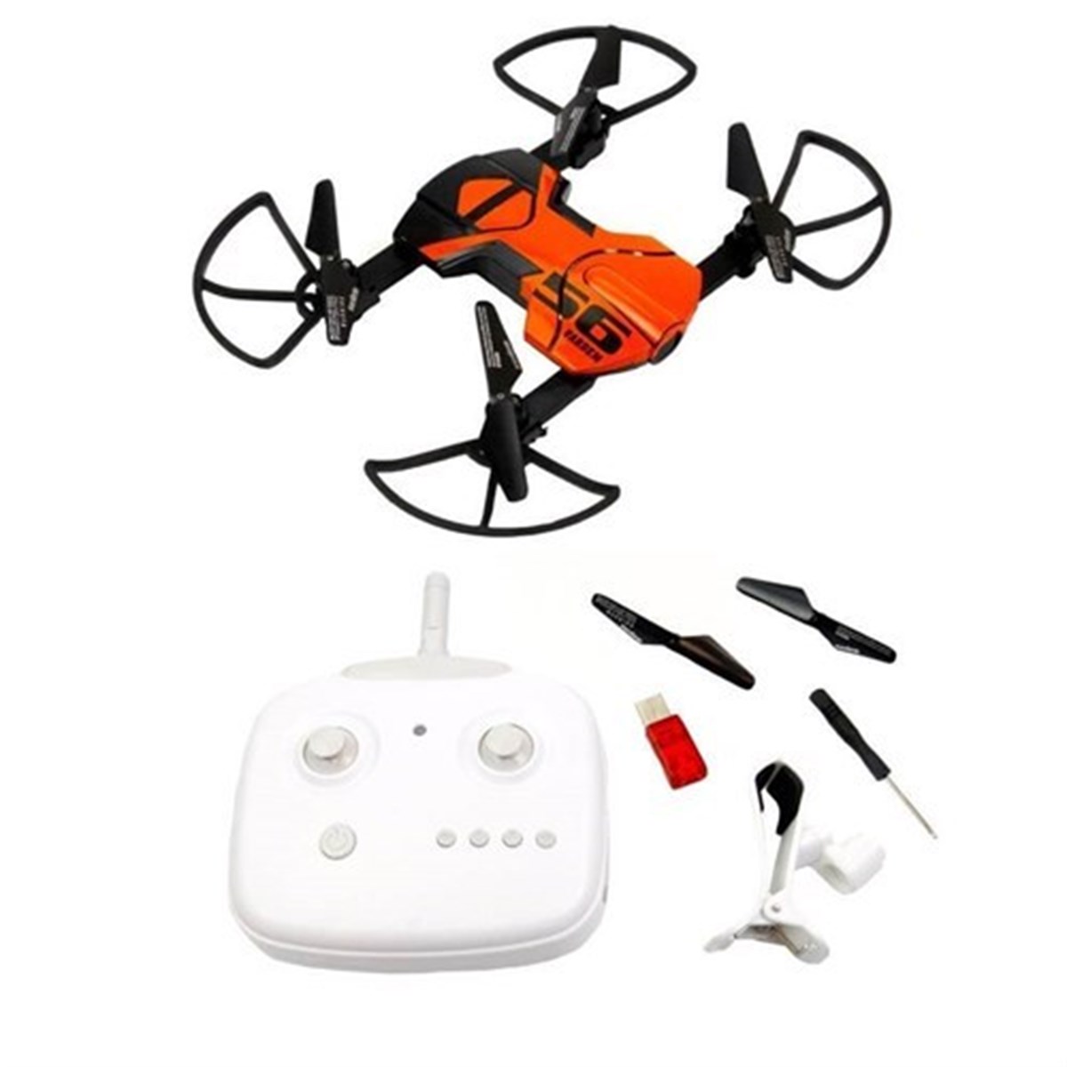 Katlanabilen U/K 2.4Ghz 6 Axis Wifi Kameralı Drone Mk-56