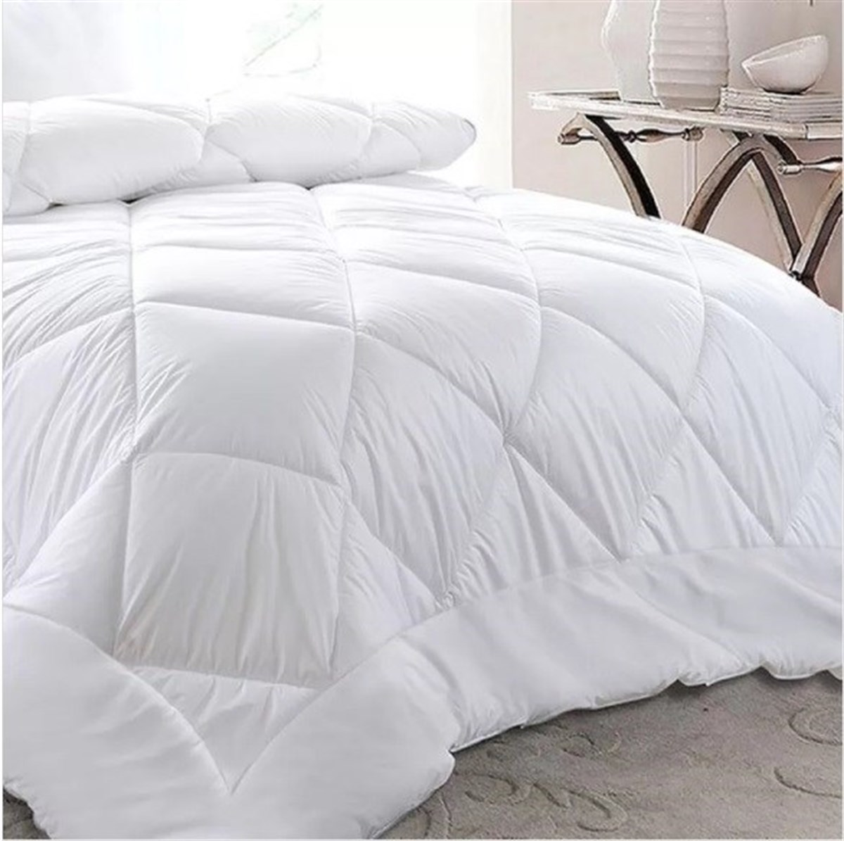 King Size Battal Boy Bambu Yorgan 215x235 Cm